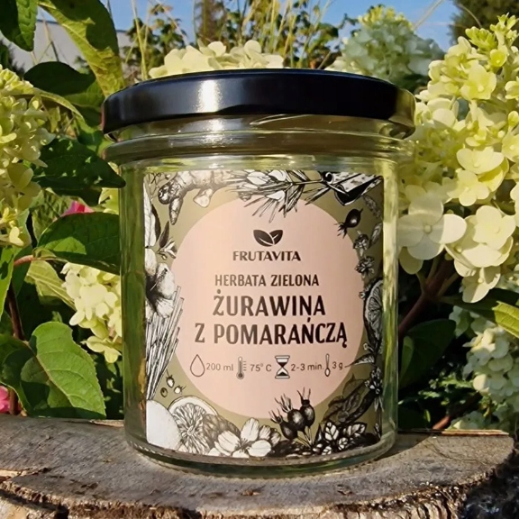 Levně Frutavita Čaj čaj Brusinky s pomerančem 70 g