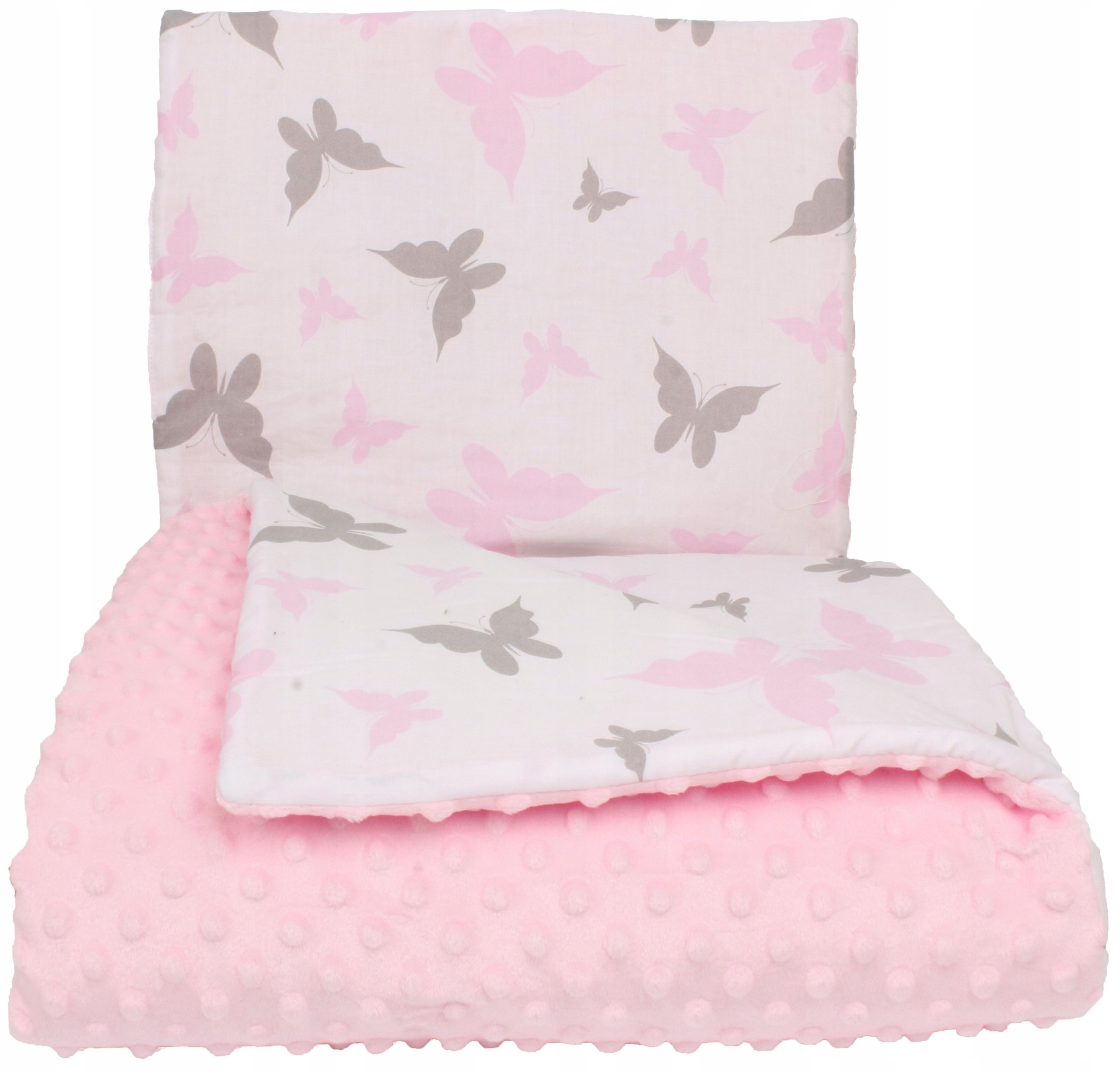 

123BABY Kocyk Poduszka Minky 75x100 Premium