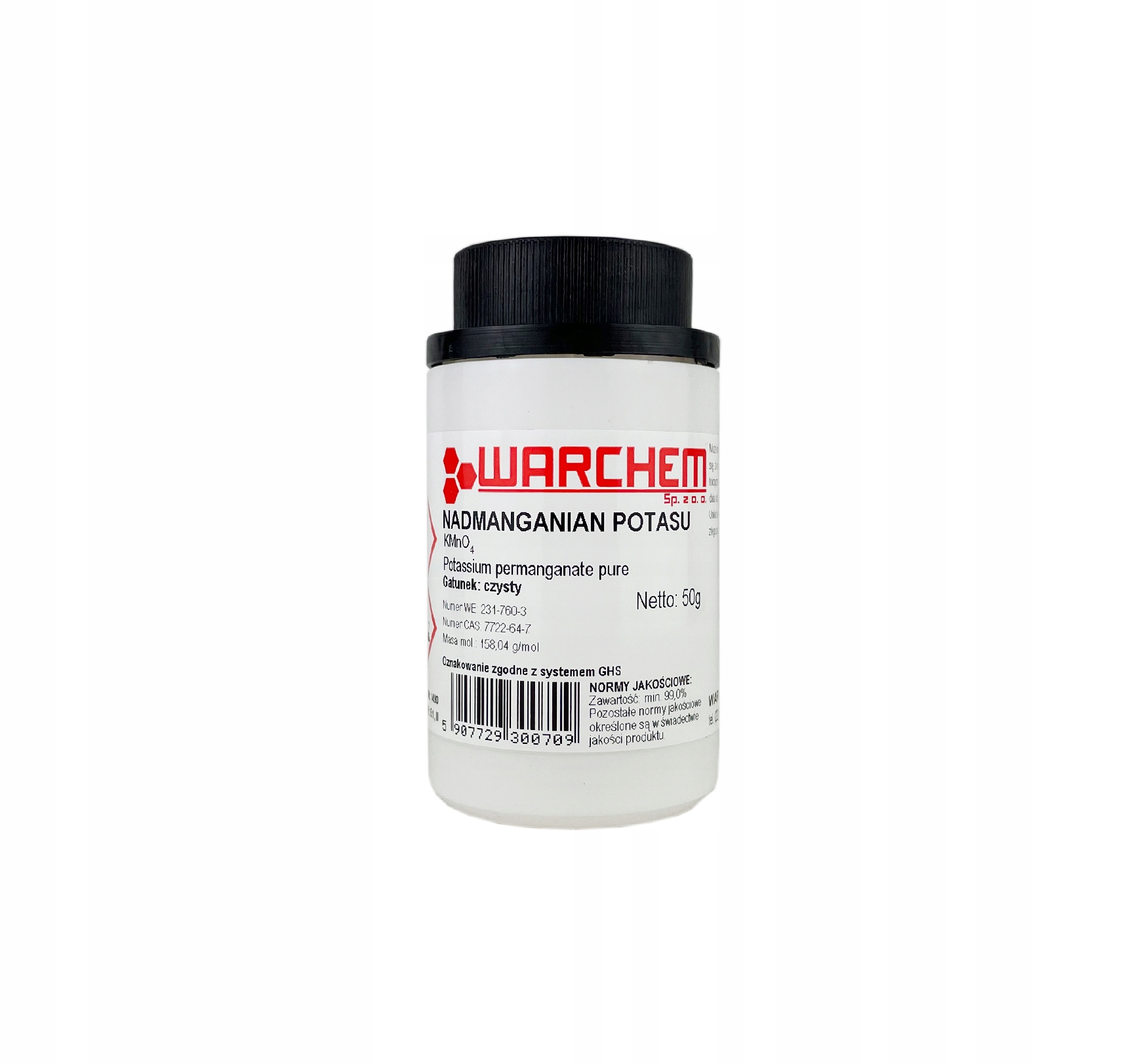 

Nadmanganian Potasu czysty 50g Warchem