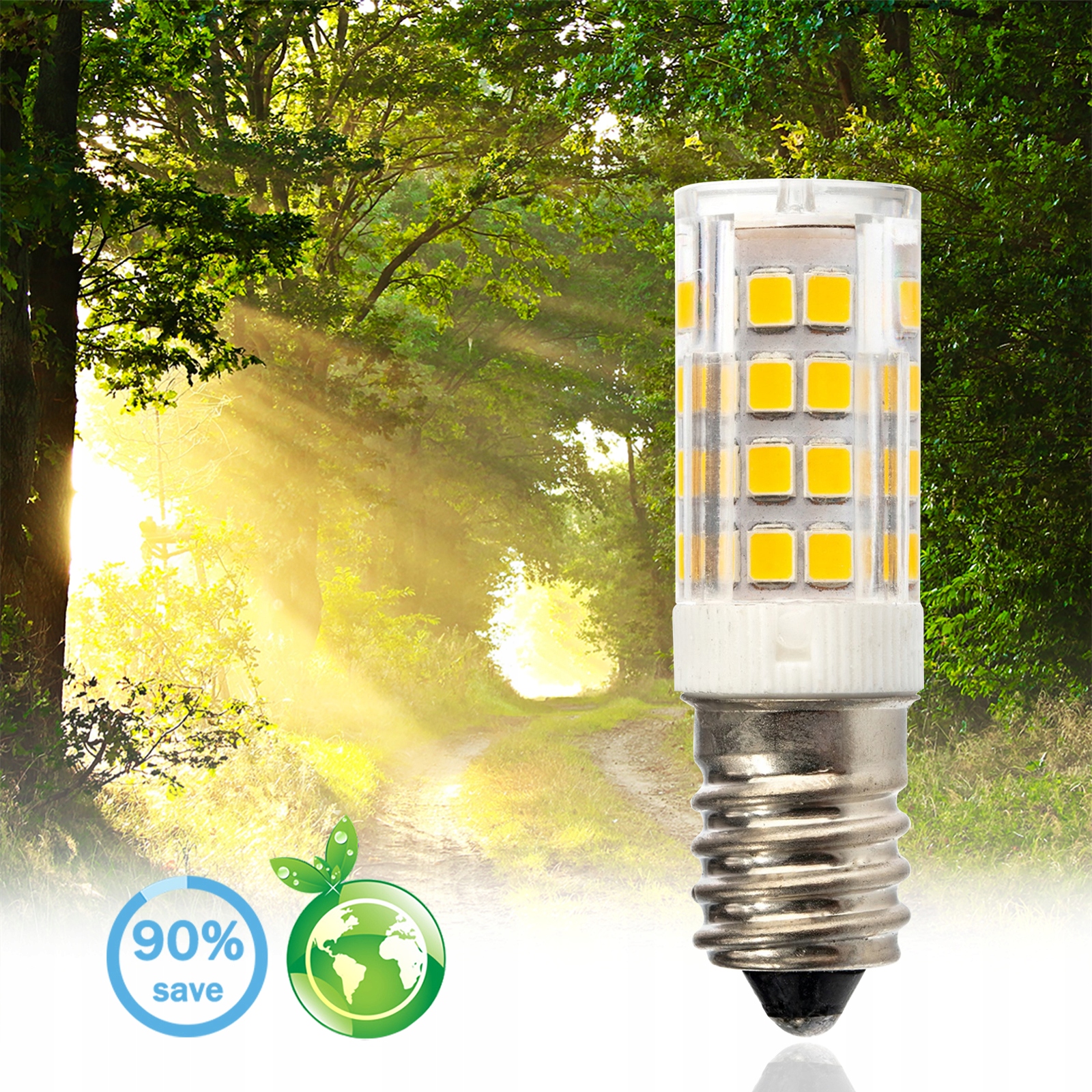 6x Żarówka LED E14 T25 5W 4000K DO LODÓWKI LUMILED Klasa efektywności energetycznej F