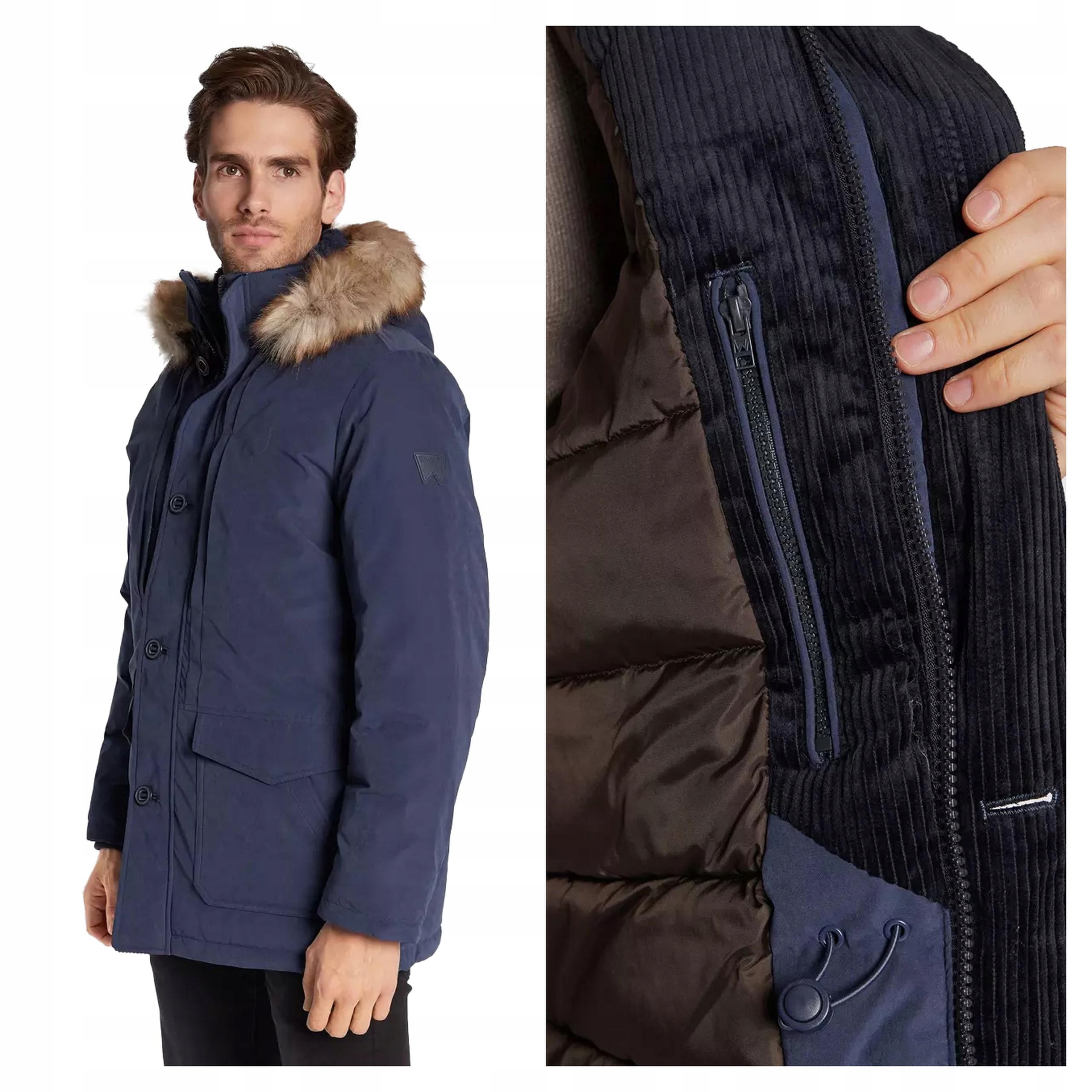 Pánská zimní bunda Wrangler Parka Jacket XXL