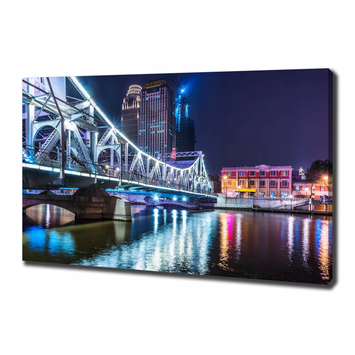 

Foto obraz na płótnie Szanghaj most 100x70 cm