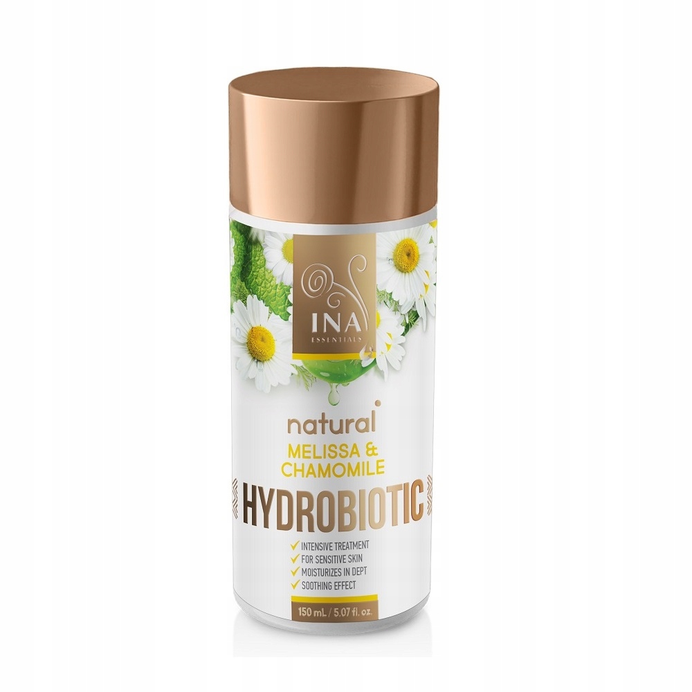 Ina Essentials Hydrobiotic tonik pro citlivou pleť Meduňka & Heřmánek 150 Ml