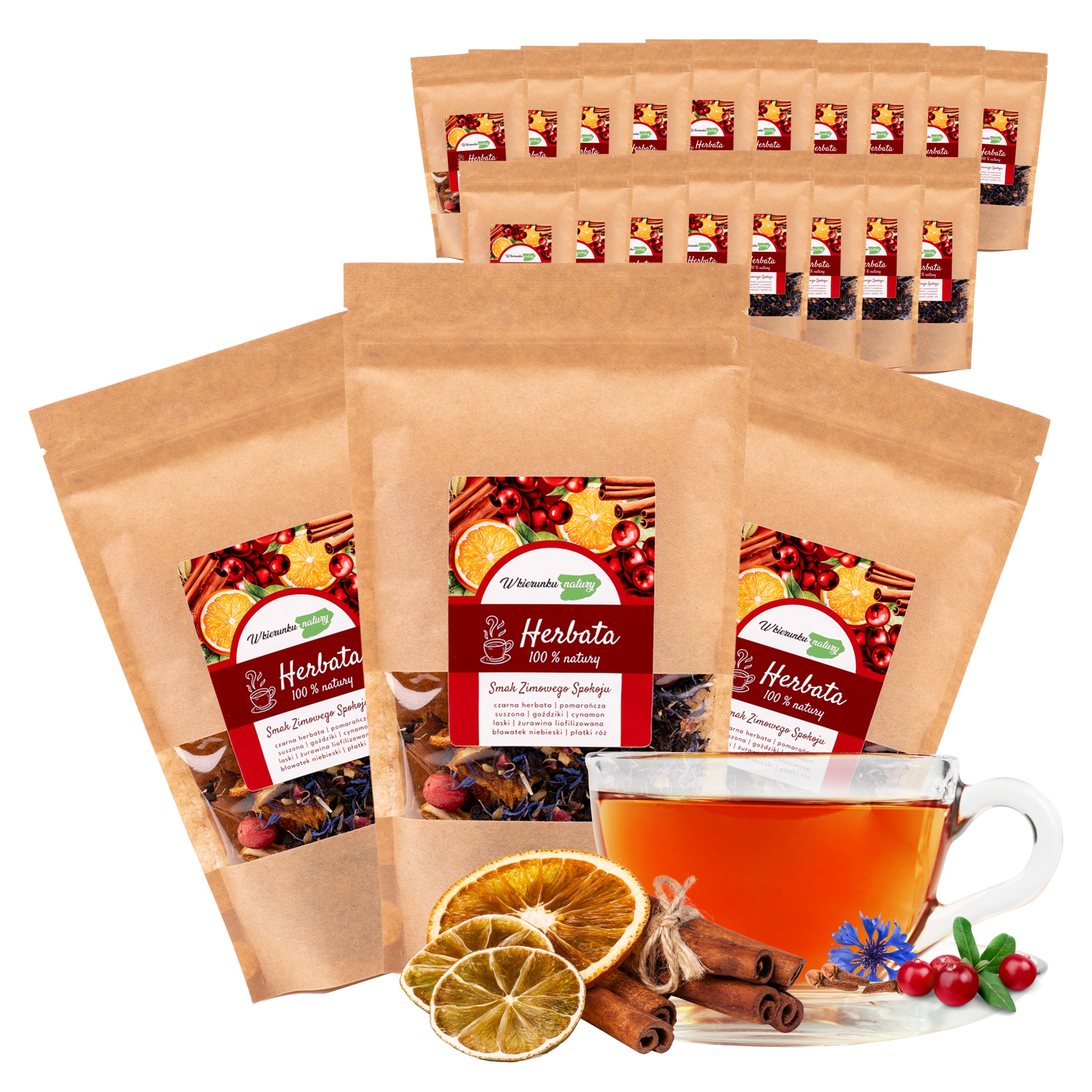 Levně Sada 18× Čaj Chuť zimního klidu – hřejivá a aromatická