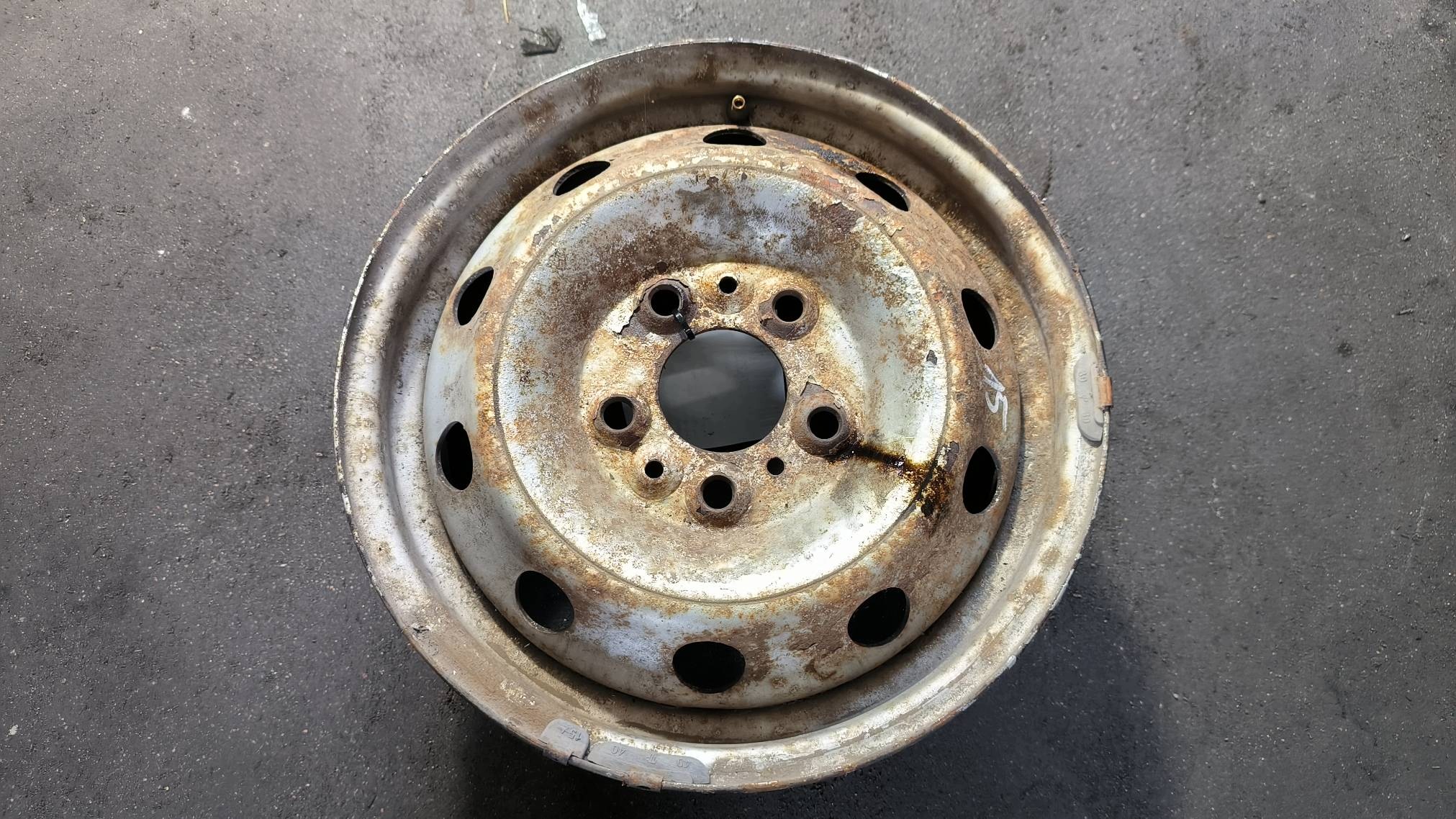 disk STALOWA 15'' 5X118 CITROEN JUMPER III