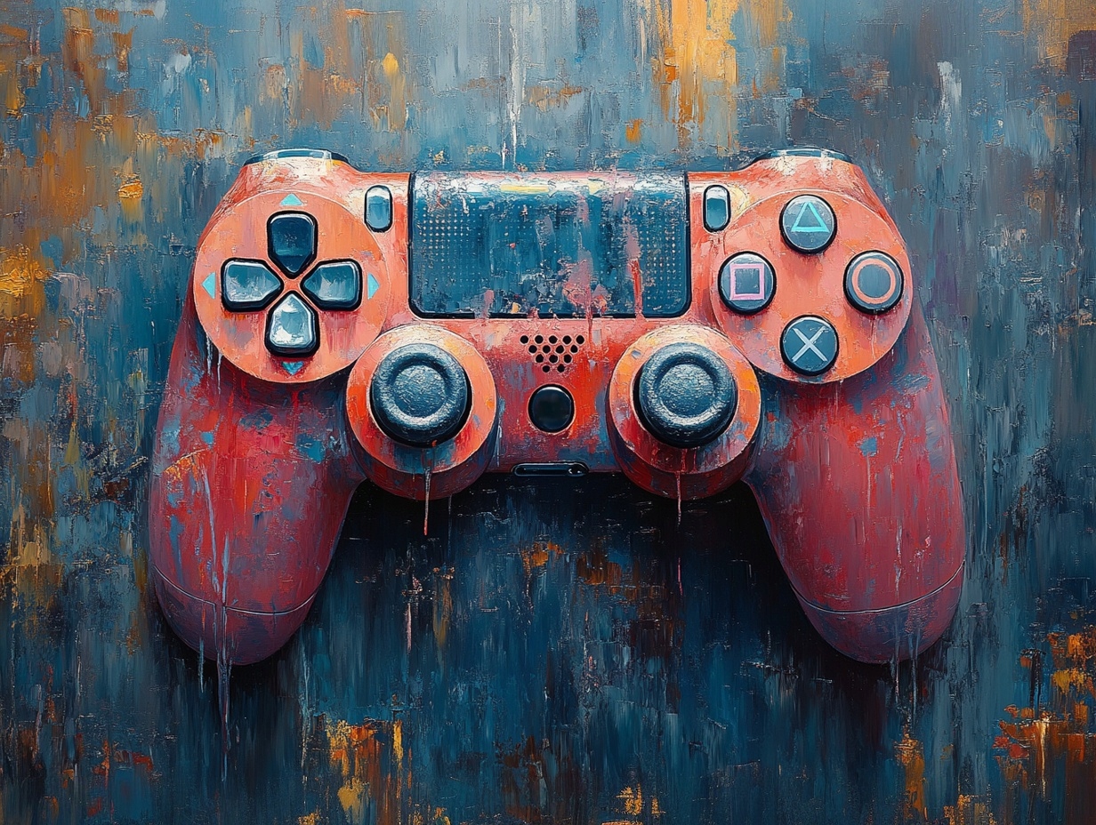 Obraz Na Plátně Canvas Gaming Hráč Hry Konzola Kontroler Gamepad 100x75