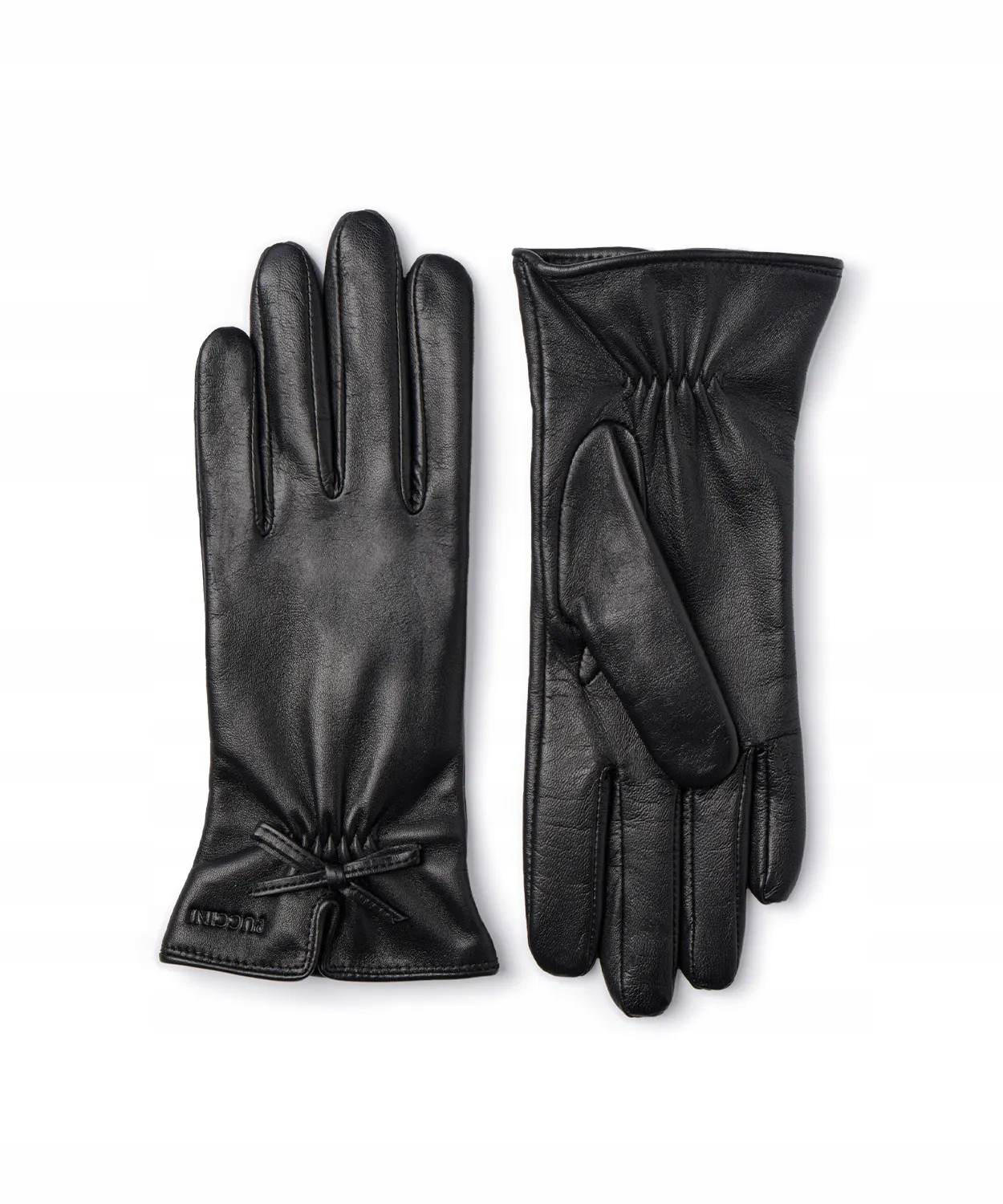 Dámské kožené rukavice jako Dárek černé barvy velikosti M Puccini D2086-7.5-1