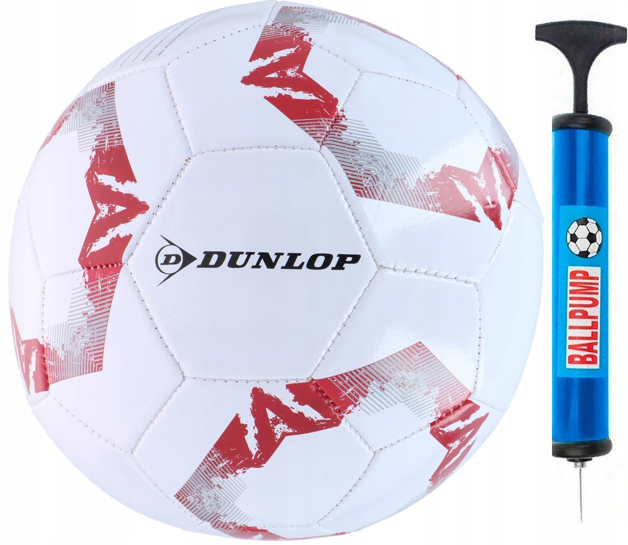 

Piłka Nożna Dunlop Do Nogi r. 5 do nogi Pompka!