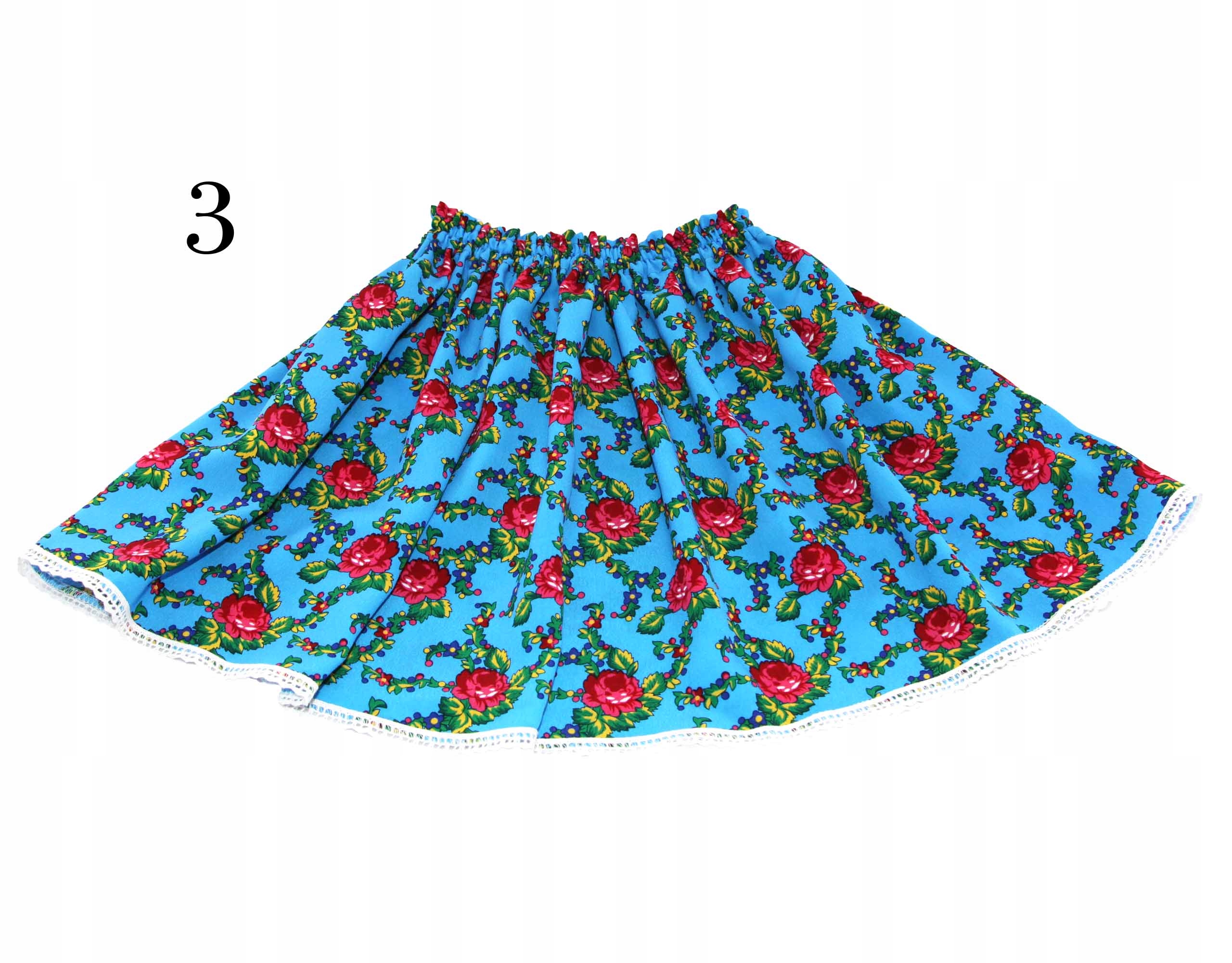 SPÓDNICZKA SPÓDNICA rozm. 86 góralska folk ludowa Rozmiar 86