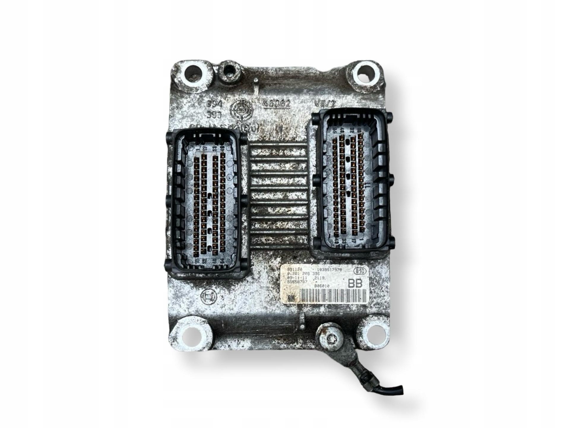control unit of the engine Opel Astra H facelift 2010 55558787
