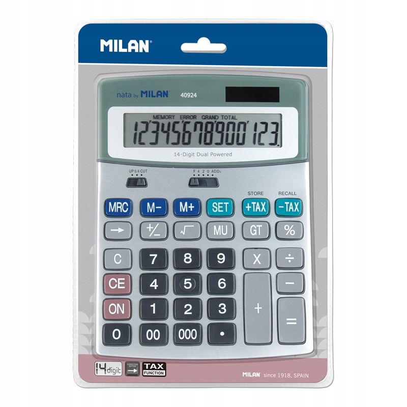 

Kalkulator 14 Pozycji, Funkcja Tax Na