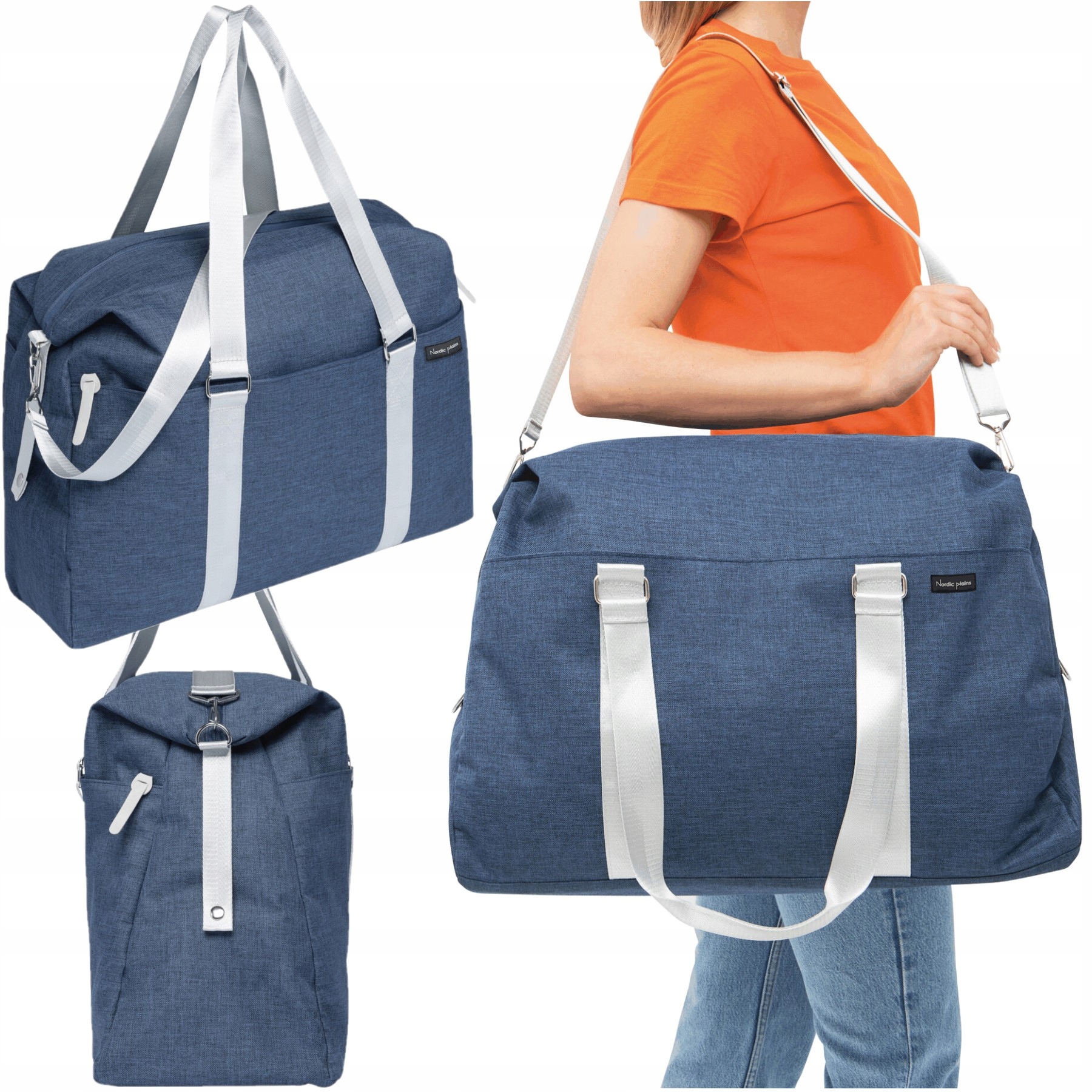 Torba Podróżna Sportowa Damska na siłownię Torba weekendowa Bagaż Podręczny