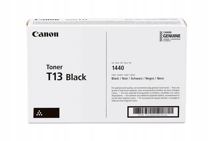 Originálny čierny toner Canon i-SENSYS X 1440i, 1440iF (T13, 5640C006)
