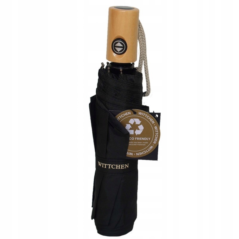 Wittchen dámský deštník Pa-7-170 černý Eko černý silný automatický