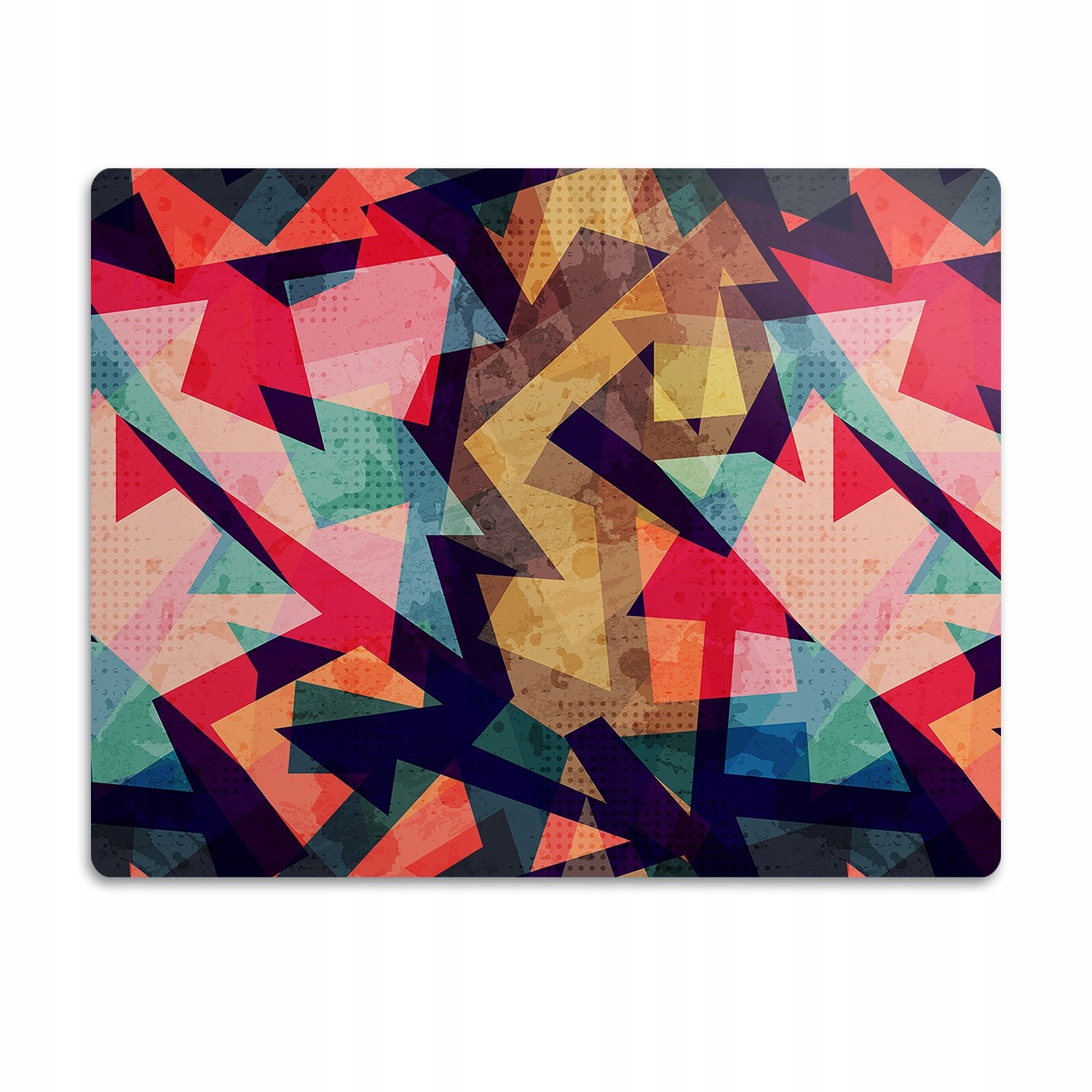 Pod misku podložka pro psa Figurky abstrakce 90x60 cm