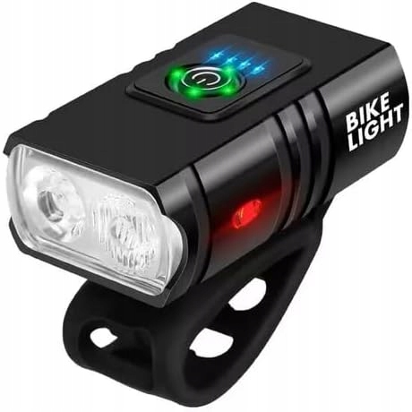 Oświetlenie rowerowe mocna lampka rowerowa przednia lampa Usb Led
