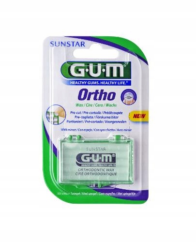

Sunstar Gum Ortho Wosk ortodontyczny 1 szt.