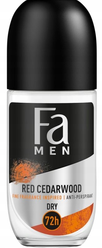 FA MEN ANTIPERSPIRANT ROLL-ON ČERVENÉ CÉDROVÉ DREVO