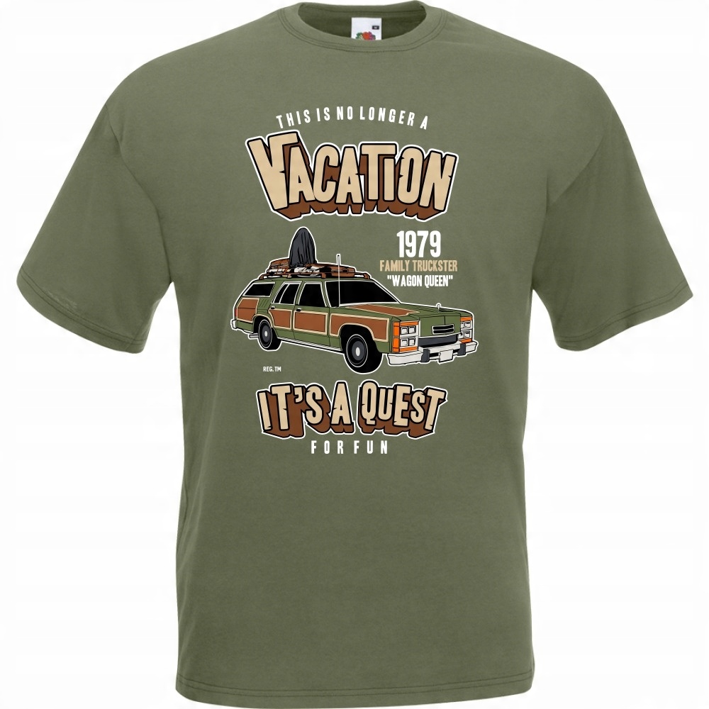 

Koszulka truckster vacation samochód auto old M