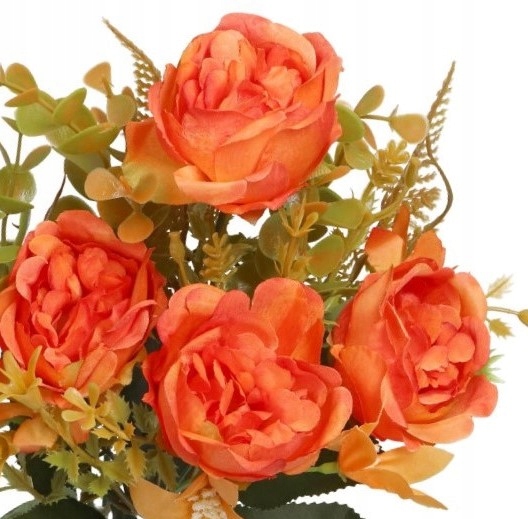 SZTUCZNE KWIATY JAK ŻYWE ROŚLINY RÓŻA RÓŻE BUKIET Marka Deko