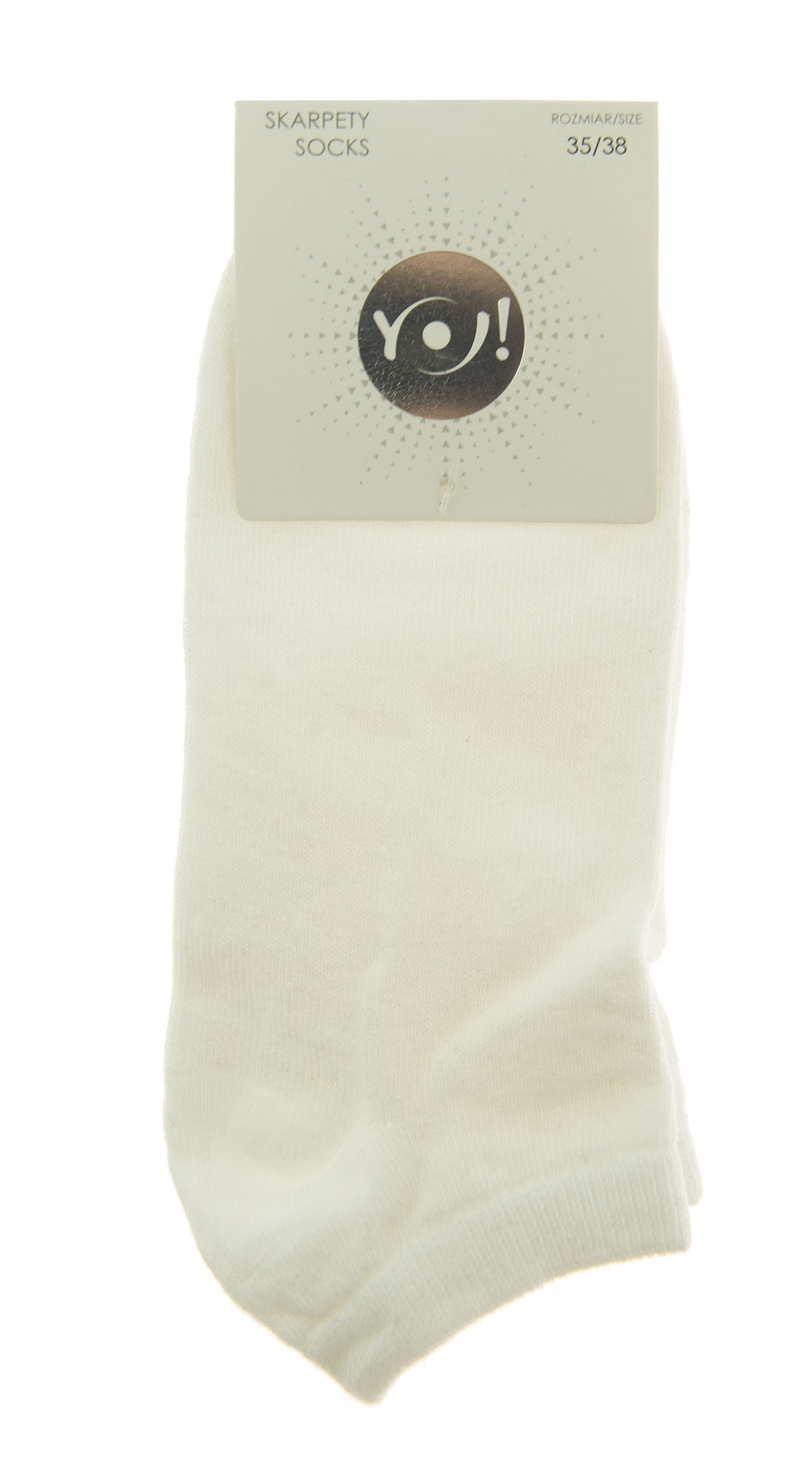 

Yo! Club skarpetki ecru bawełna unisex 27-30