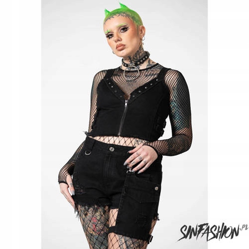 Top Killstar Mysteries Zip Top