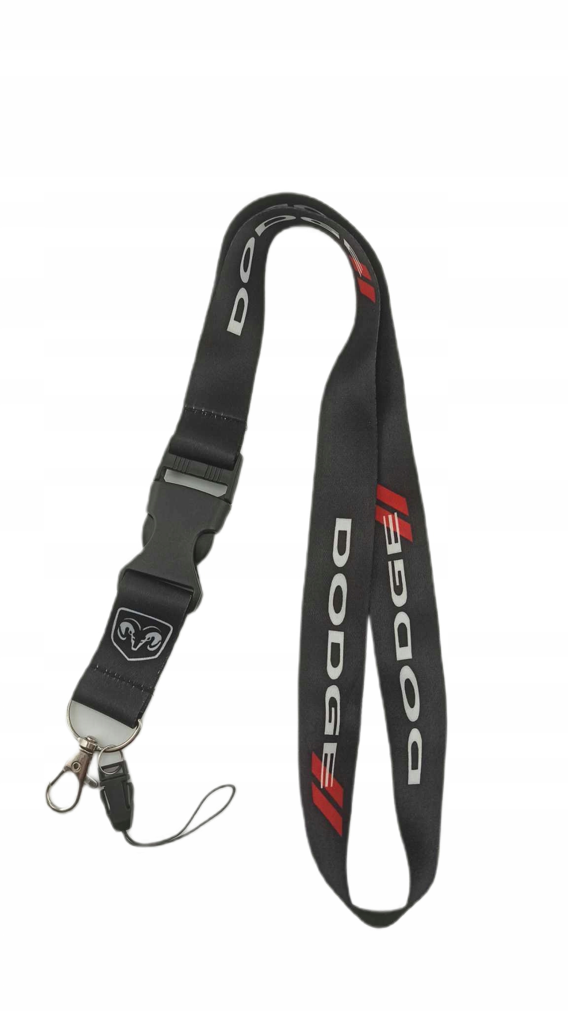 Dodge Smycz Smyczka Do Kluczy Czarna