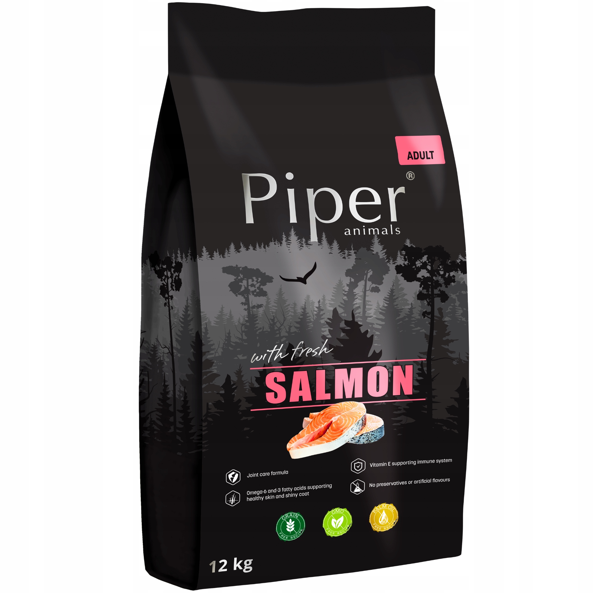 Levně Dolina Noteci Piper Losos 12 kg Suché Krmivo