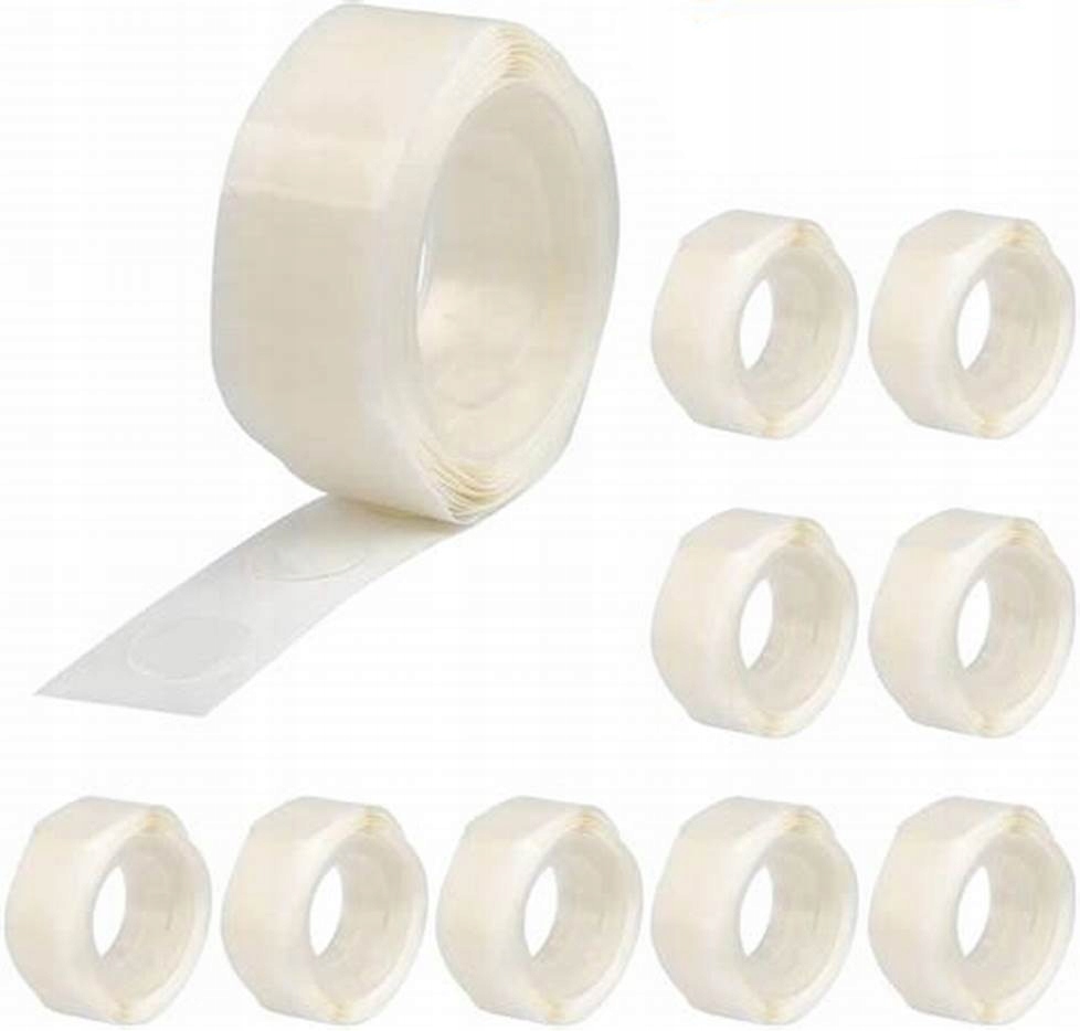 

Kropki klejowe dwustronne Cena za 10 opak x100 szt