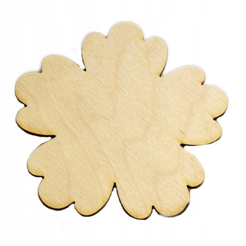 Drewniany dekor Kwiat 15cm scrapboking scrapki