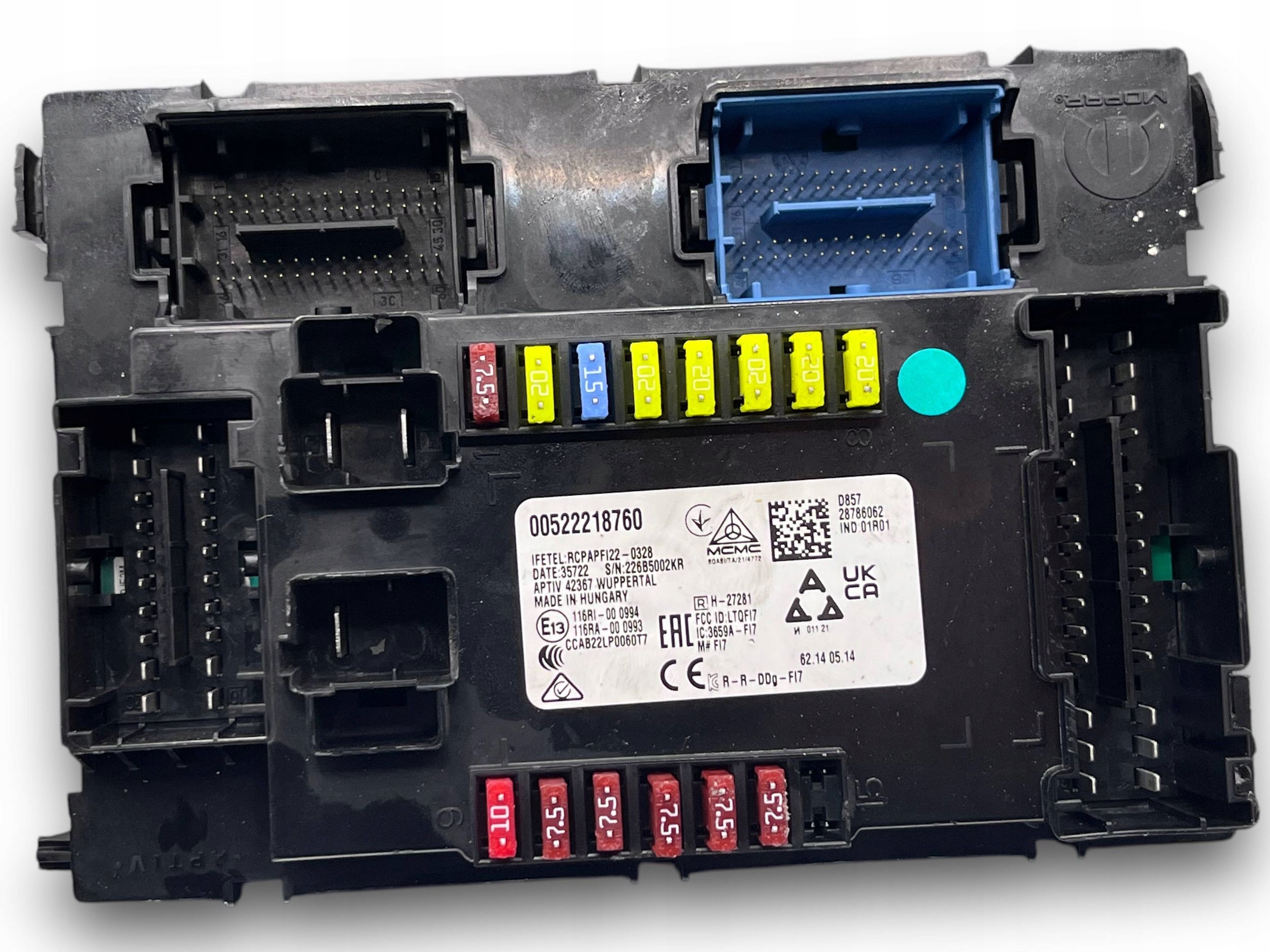 module compartment BSI FIAT TIPO II 00522218760 00521709660
