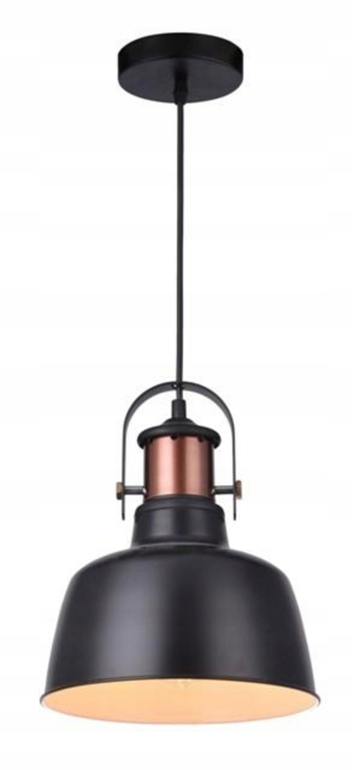 Závesné svietidlo AZzardo Darling 1 black AZ2409 E27 1x40W IP20 22cm čierne