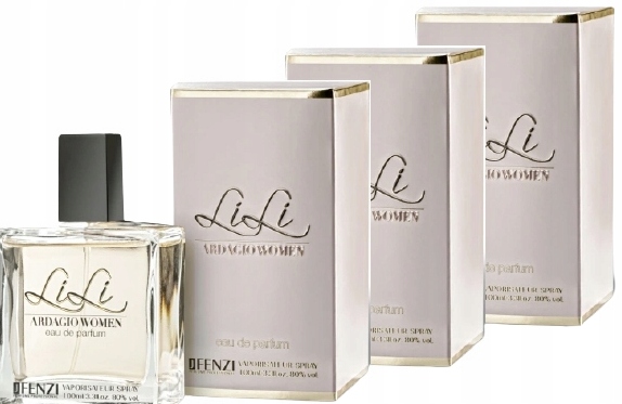 JFenzi LILI Ardagio 100 ml Edp 3 kusy Dárek