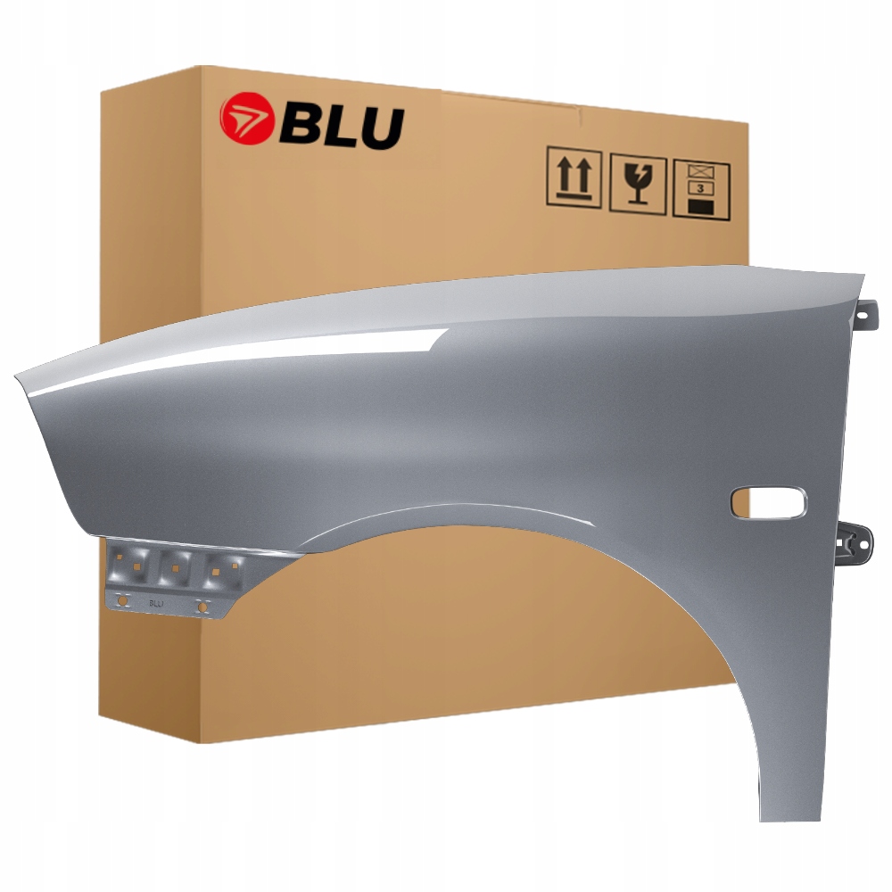 Blu Blatník Seat Ibiza Cordoba III 3 6L LS7Y levý stříbrný 02-08 přední