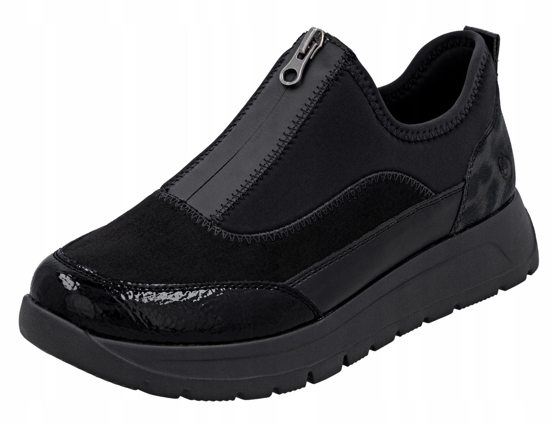 Remonte D2V01-04 vel.38 černé polobotky dámské tenisky Rieker Soft