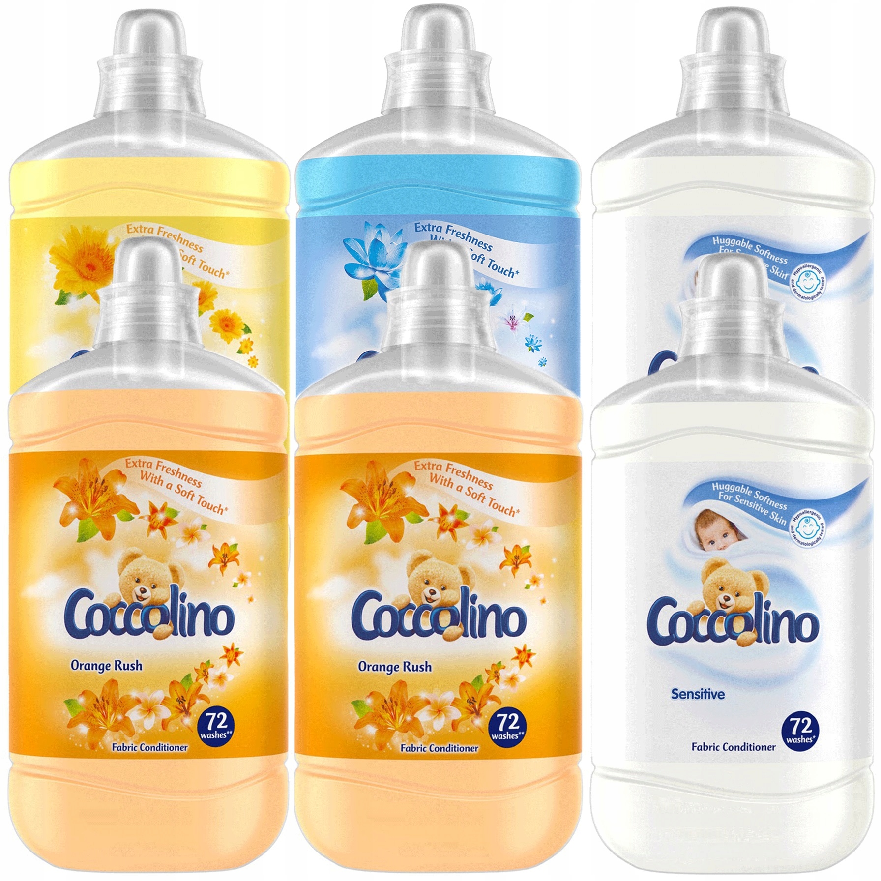 

Coccolino Zestaw Płyn Do Płukania Tkanin 10.8