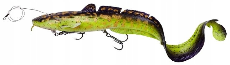 Savage Gear 3D Line Thru Burbot 36cm 216g Waga (g): 216, Długość (cm): 36