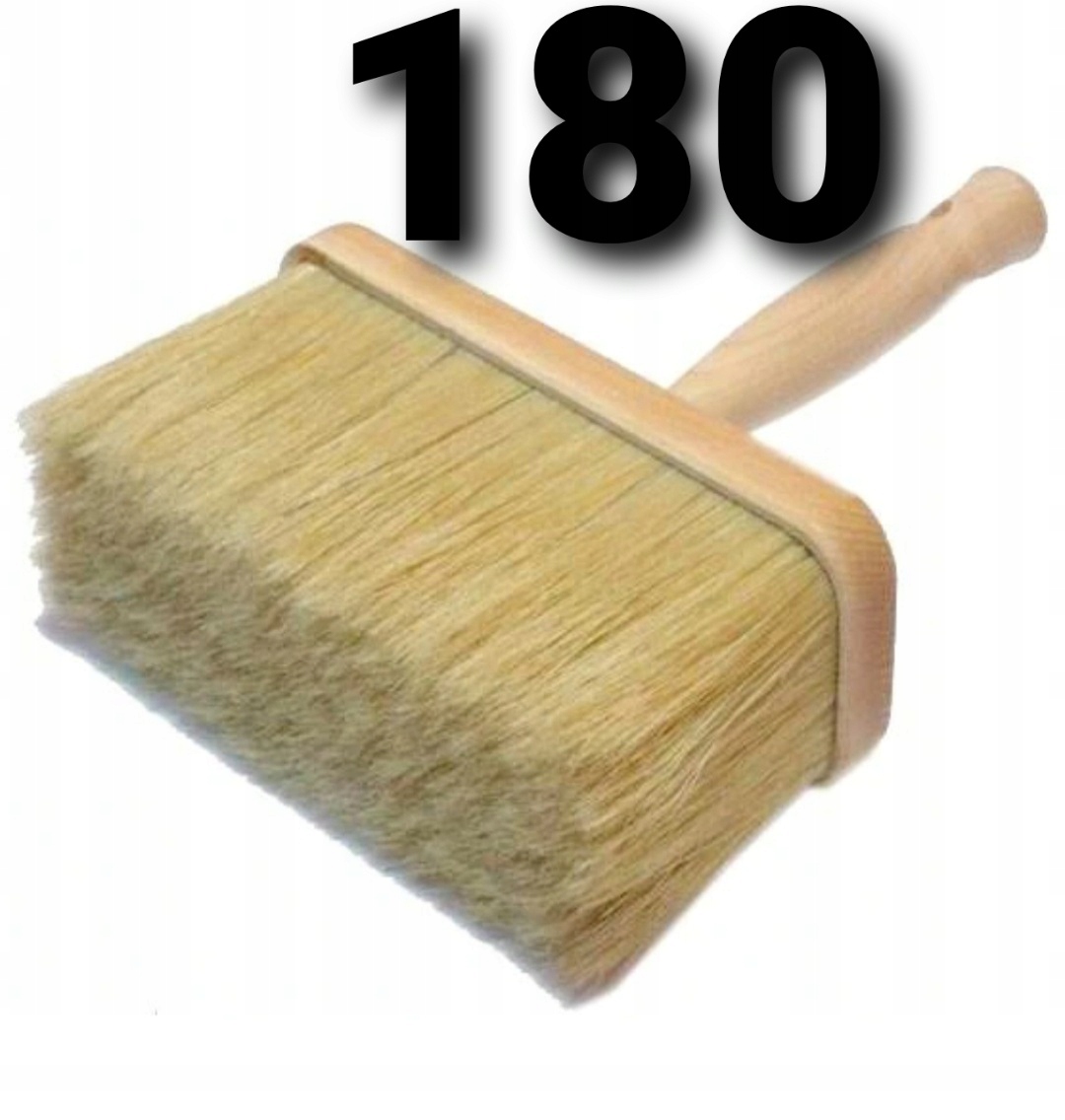 

Pędzel Ławkowiec Chlapak *180mm* Drewniana Rączka
