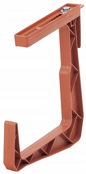 

Uchwyt skrzynki balkonowej na balustradę terakota