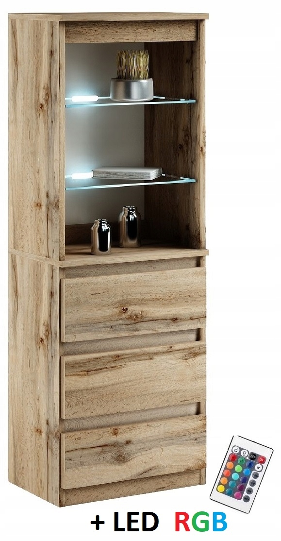 031-065 WITRYNA LED/3s + oświetlenie RGB - WOTAN