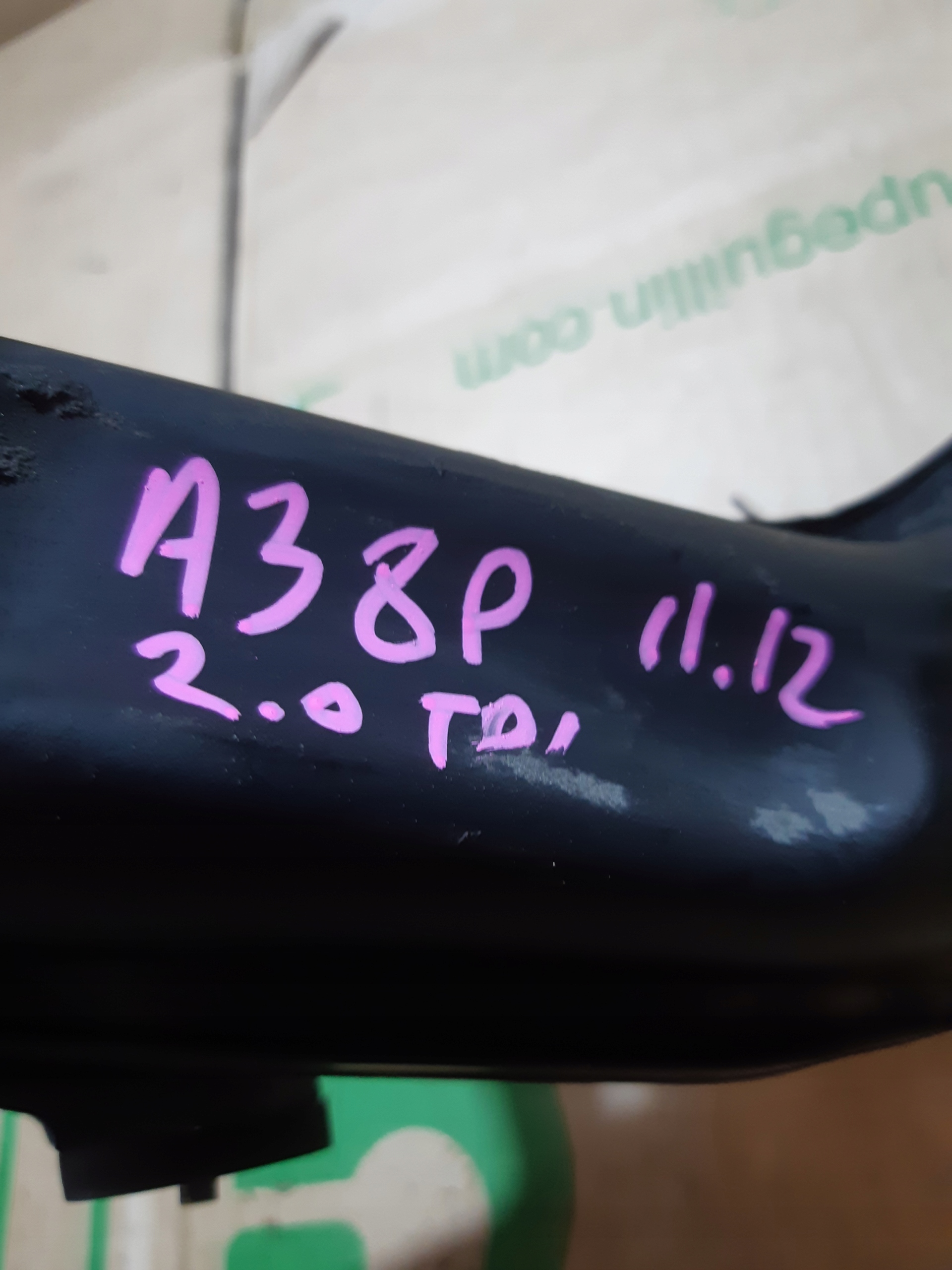 AUDI A3 8P 2.0 TDI prijenos cijev interkulera 5N0145770A