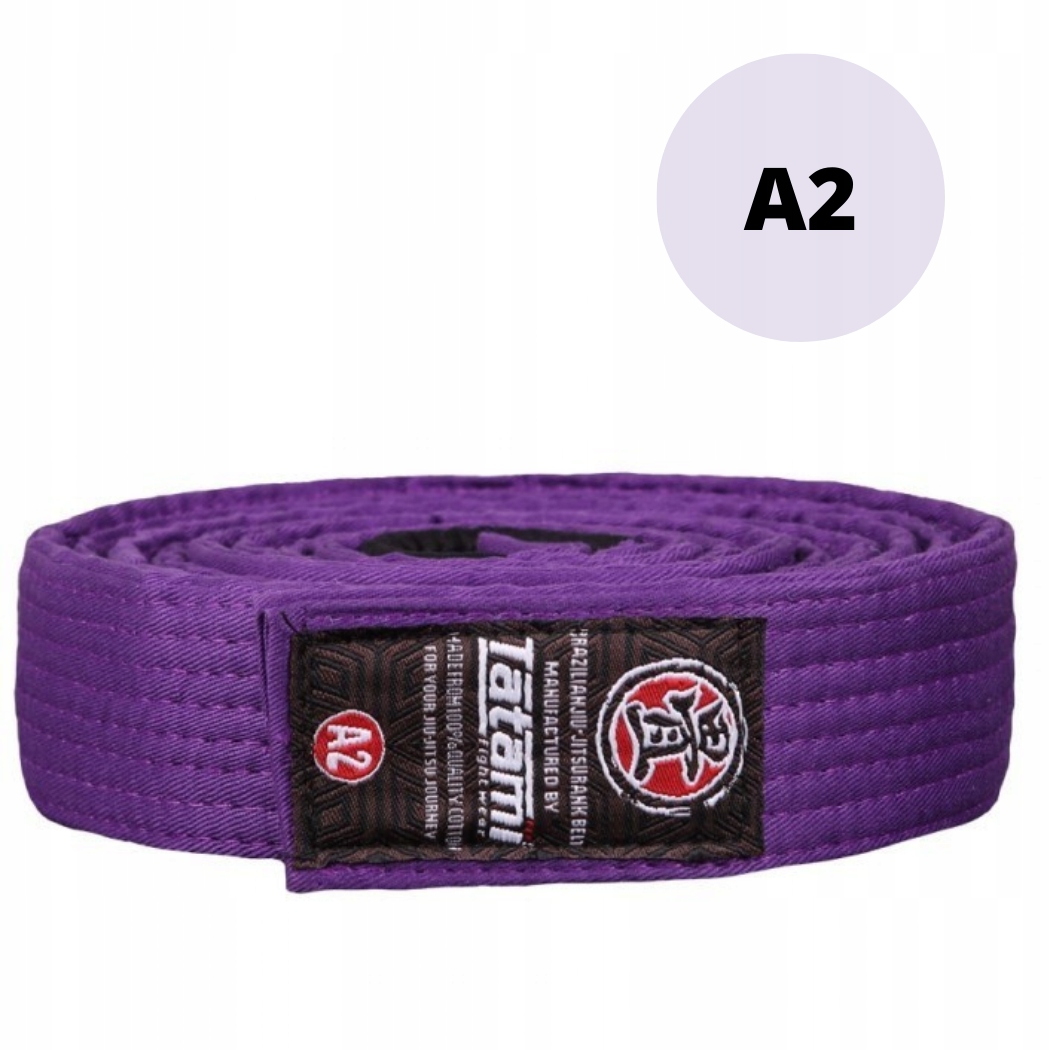 Tatami Pas do kimona BJJ A2 Purpurowy 283cm