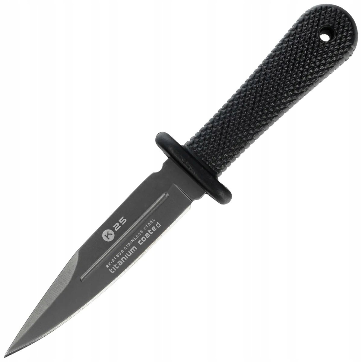 Nóż na szyję K25 Botero Neck Knife Black Abs, Titanium (31898)