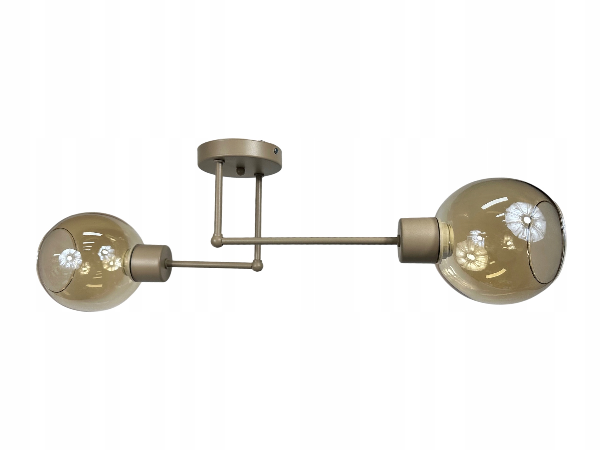 Euro-Lamp stropná lampa Edi 2 Kašmír medová 2X60W Výrobca