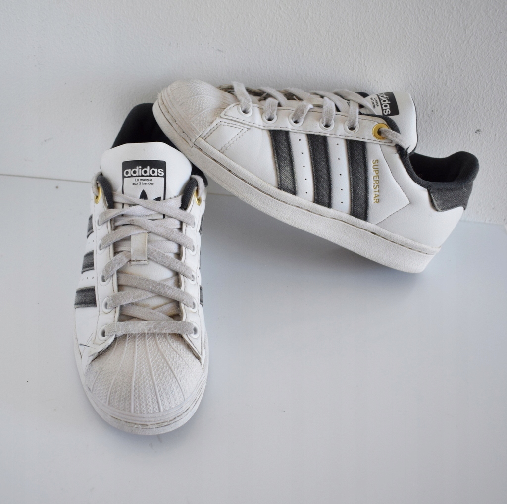 Adidas superstar buty sneakersy skórzane 36