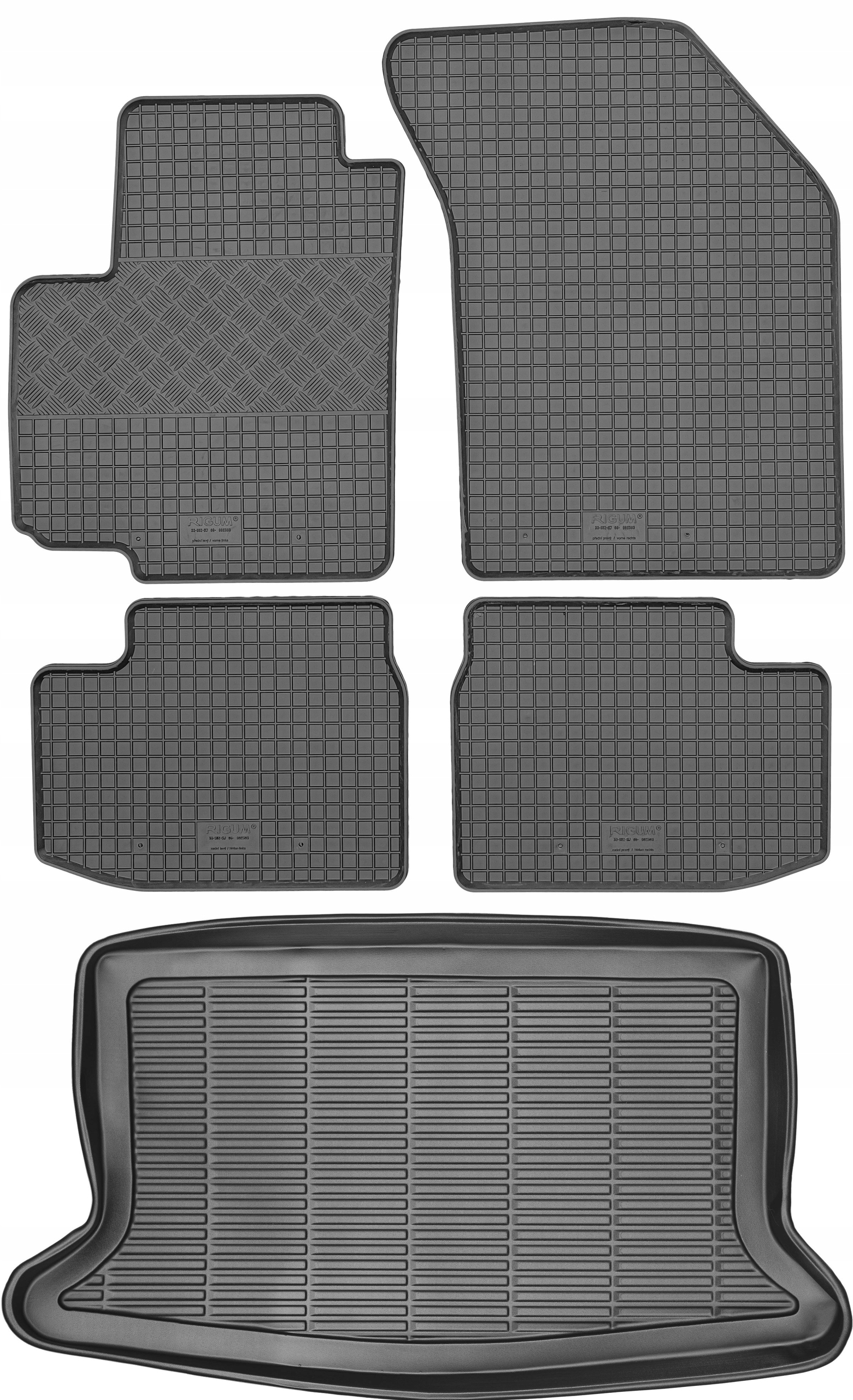 Suzuki SX4 I Sedan 2006-2014 Set Gumové rohože rohož