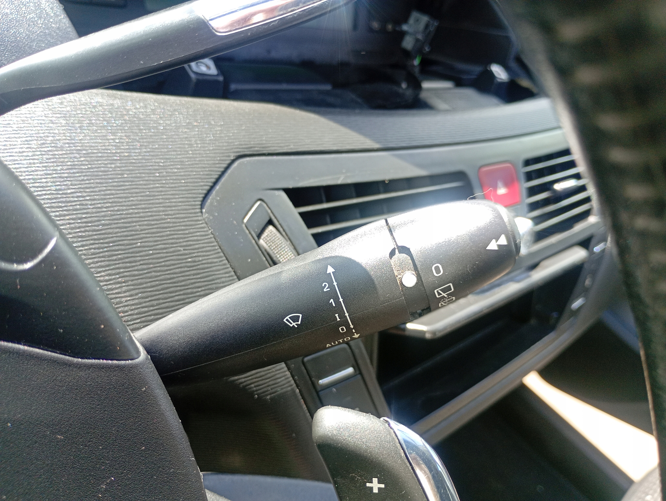Interrupteur commande phares feux ZESPOLONY Volant Citroen C4 Picass FL 07-13