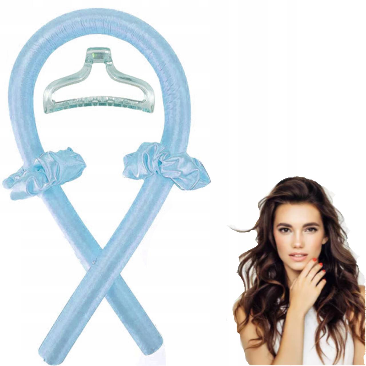 WAŁEK DO KRĘCENIA WŁOSÓW LOKÓW OPASKA LOKÓWKA