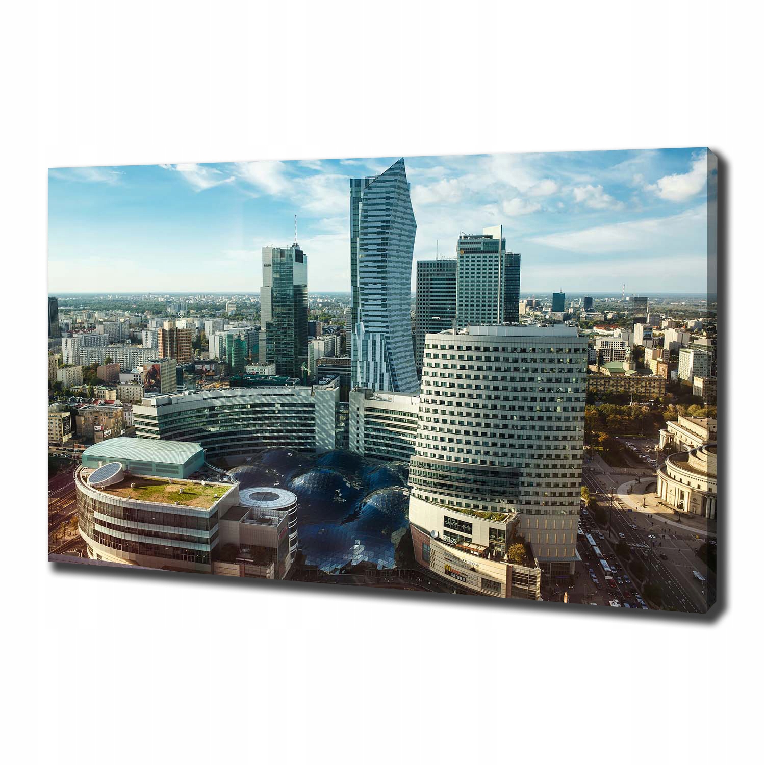 

Foto obraz na płótnie Warszawa Polska 100x70 cm