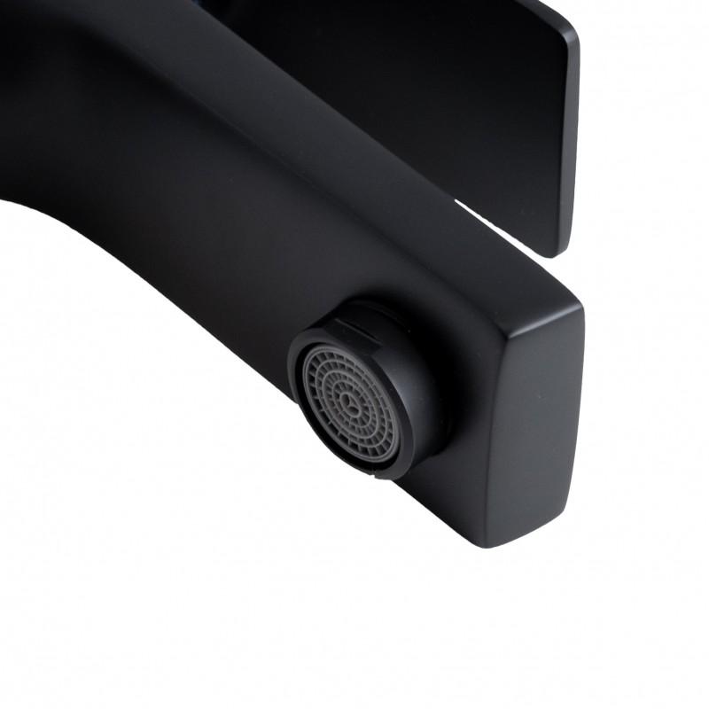 BATERIA UMYWALKOWA STOJĄCA ŁAZIENKOWA CZARNA LOFT Linia LOLA